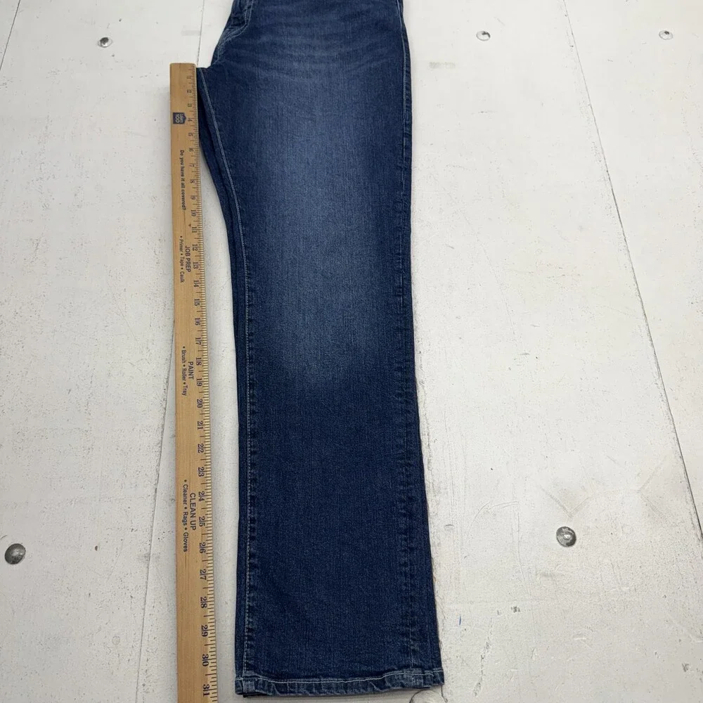 True Religion Geno Relaxed Slim Jeans Mens 36x32 Blue Medium Wash Denim Pants